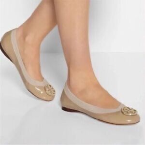 Tory Burch sand ballet flats